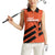 Cibao Dominican Republic Football Custom Women Sleeveless Polo Shirt Vamos La Bestia Naranja - Wonder Print Shop