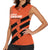 Cibao Dominican Republic Football Custom Women Sleeveless Polo Shirt Vamos La Bestia Naranja - Wonder Print Shop