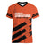 Cibao Dominican Republic Football Custom Women V-Neck T-Shirt Vamos La Bestia Naranja - Wonder Print Shop