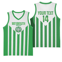 Weymouth Barbados Football Custom Basketball Jersey Come On Wales - Wonder Print Shop