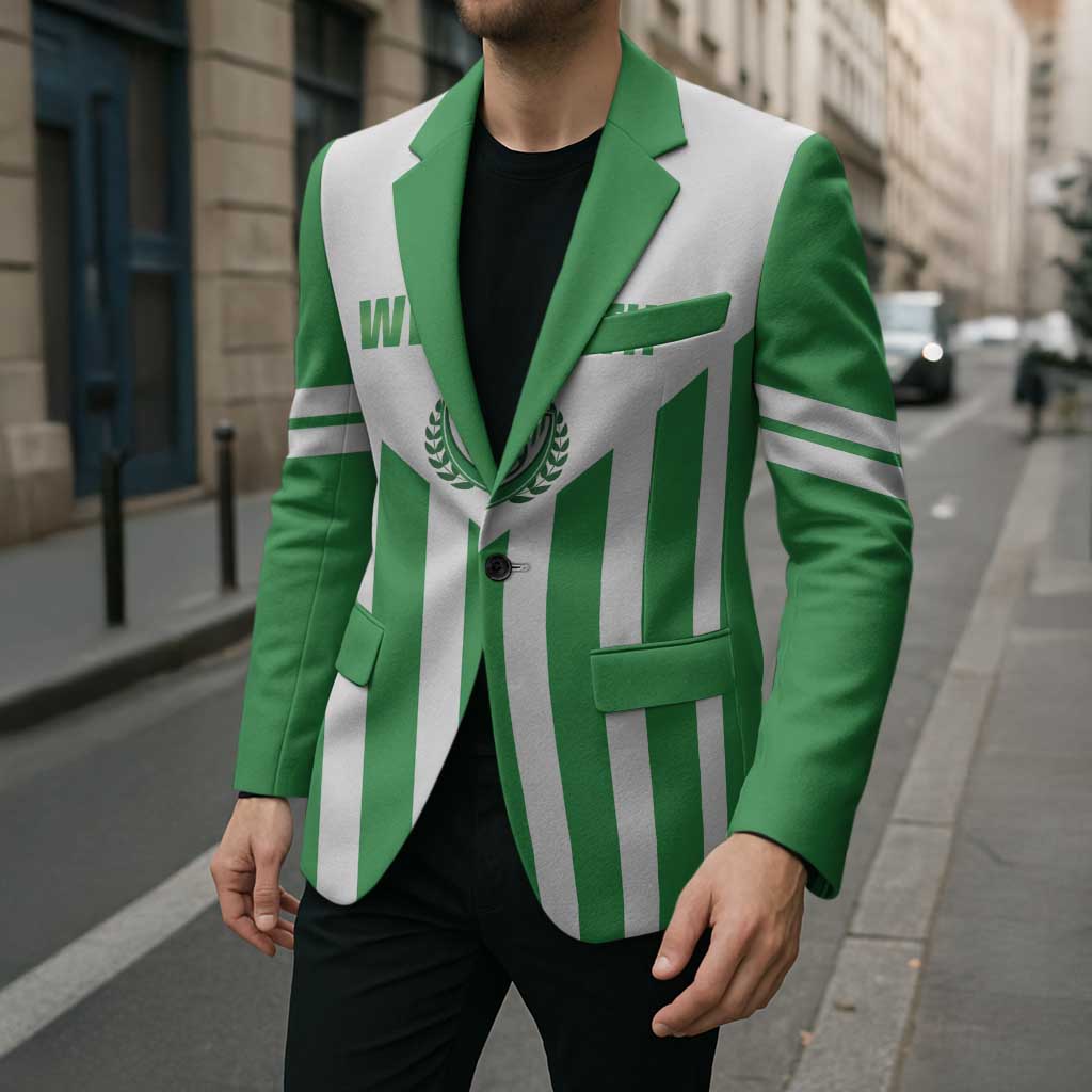 Weymouth Barbados Football Custom Blazer Come On Wales - Wonder Print Shop