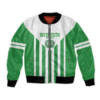 Weymouth Barbados Football Custom Bomber Jacket Come On Wales - Wonder Print Shop