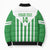Weymouth Barbados Football Custom Bomber Puffer Jacket Come On Wales - Wonder Print Shop