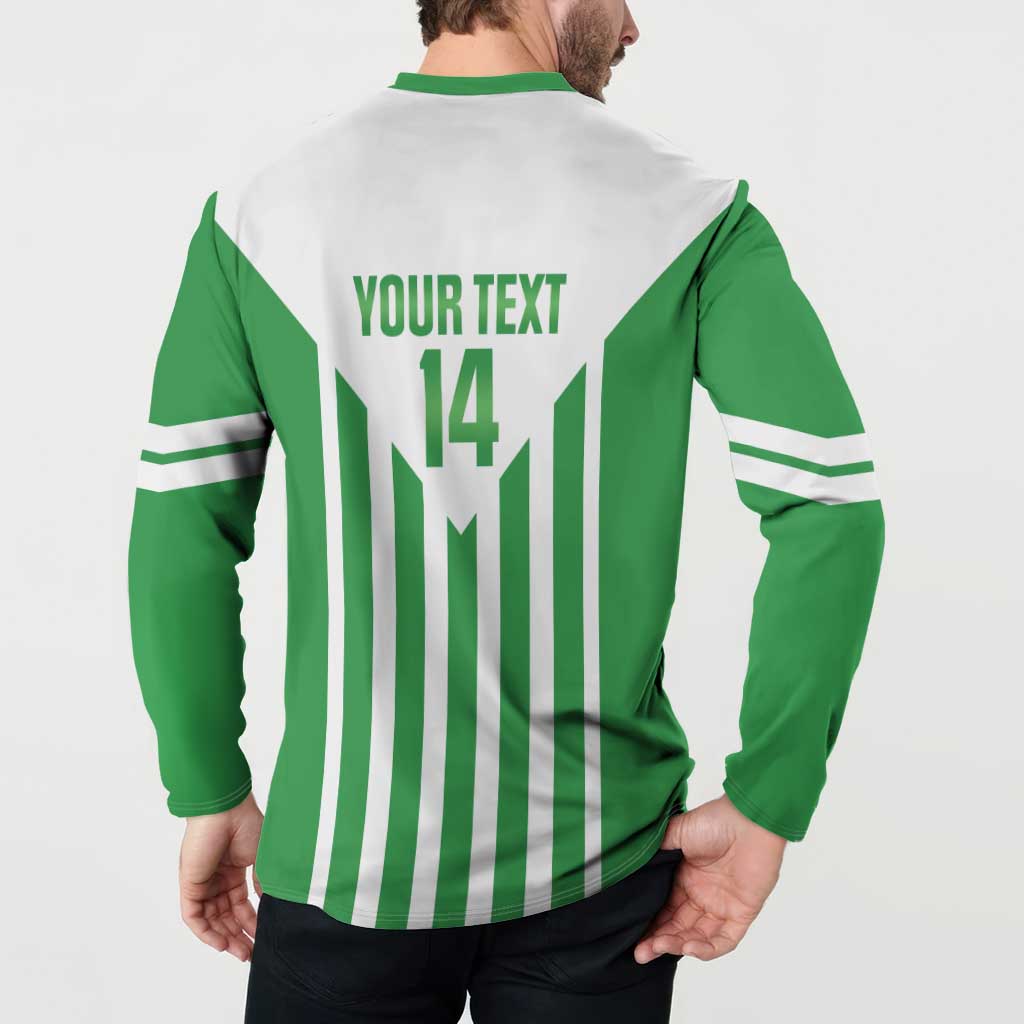 Weymouth Barbados Football Custom Button Sweatshirt Come On Wales - Wonder Print Shop