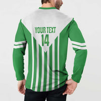 Weymouth Barbados Football Custom Button Sweatshirt Come On Wales - Wonder Print Shop