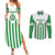 Weymouth Barbados Football Custom Couples Matching Summer Maxi Dress and Long Sleeve Button Shirt Come On Wales - Wonder Print Shop
