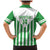 Weymouth Barbados Football Custom Family Matching Mermaid Dress and Hawaiian Shirt Come On Wales - Wonder Print Shop