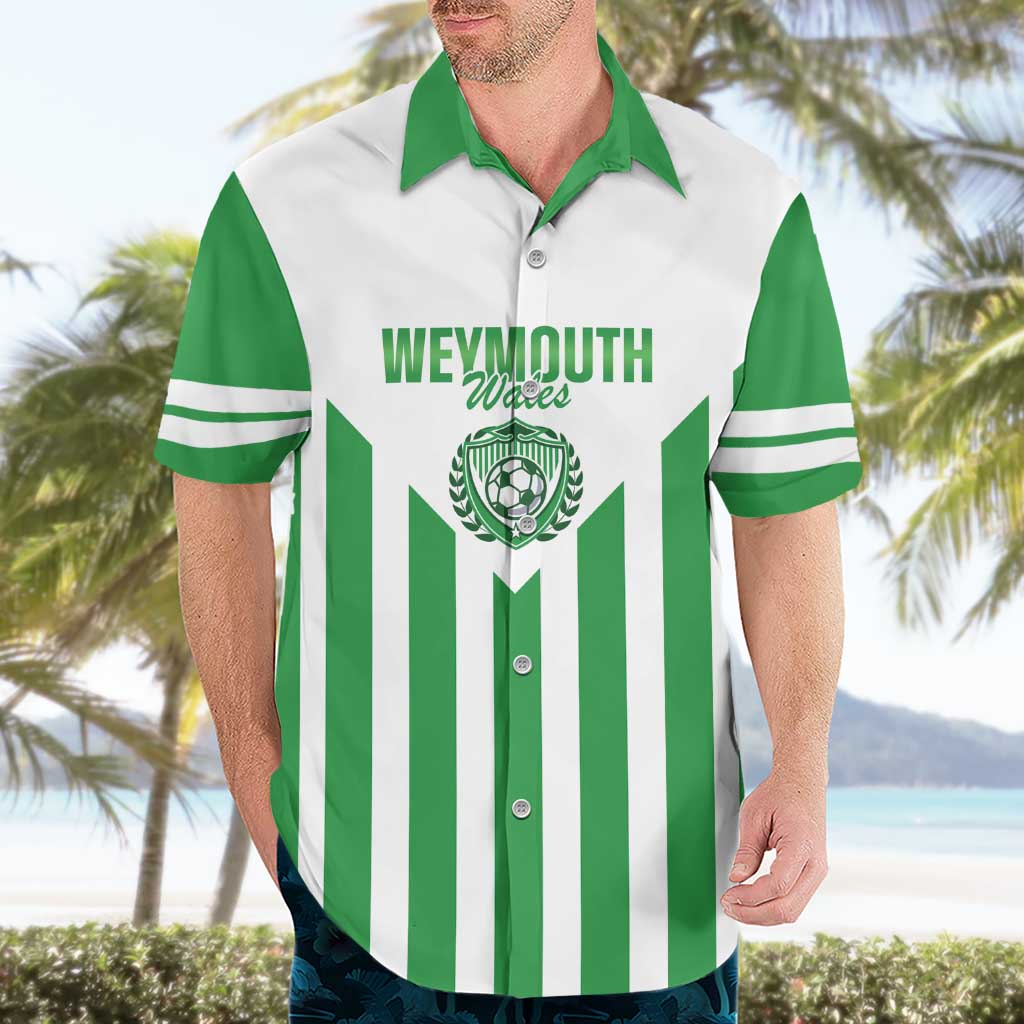 Weymouth Barbados Football Custom Hawaiian Shirt Come On Wales - Wonder Print Shop