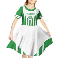Weymouth Barbados Football Custom Kid Short Sleeve Dress Come On Wales - Wonder Print Shop