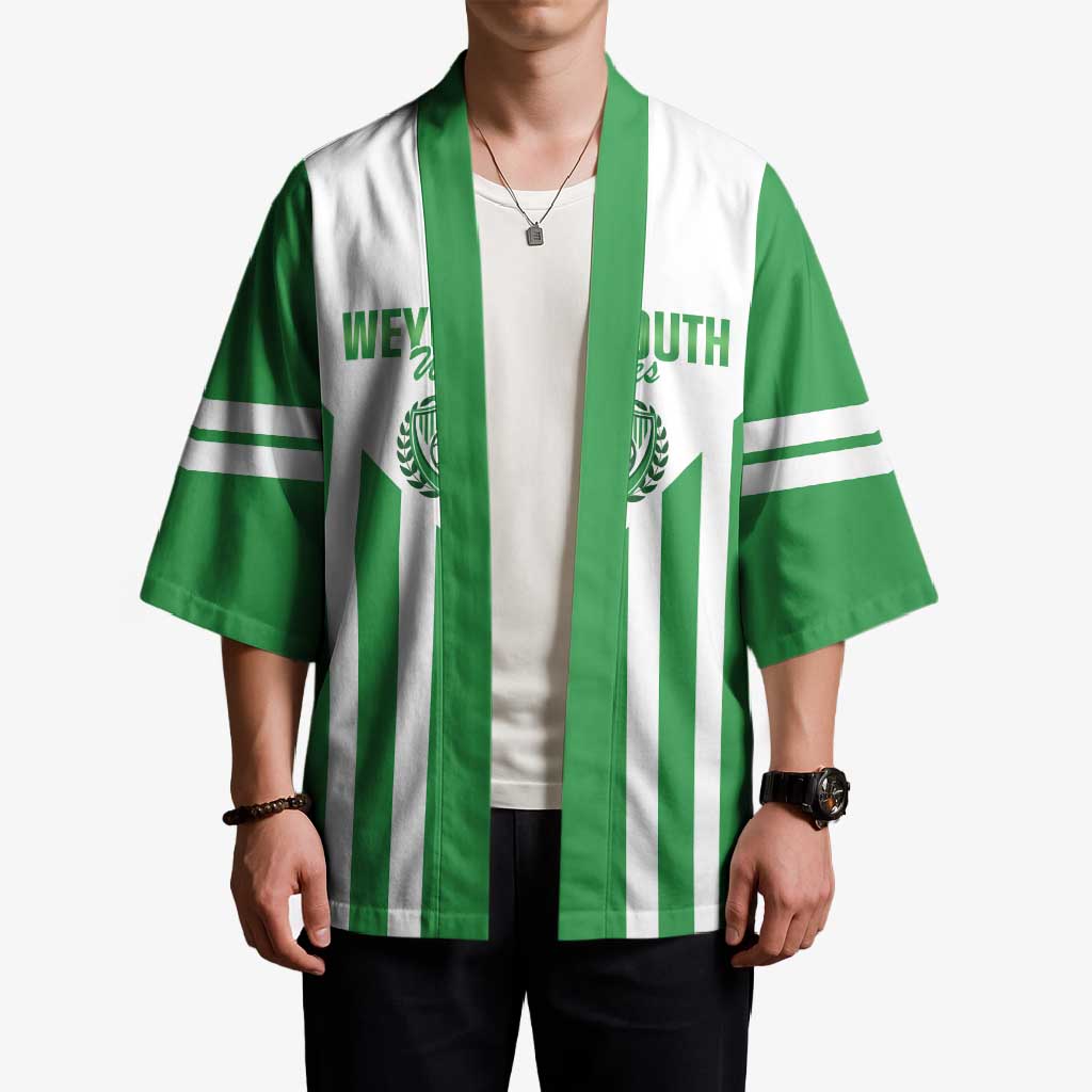 Weymouth Barbados Football Custom Kimono Come On Wales - Wonder Print Shop