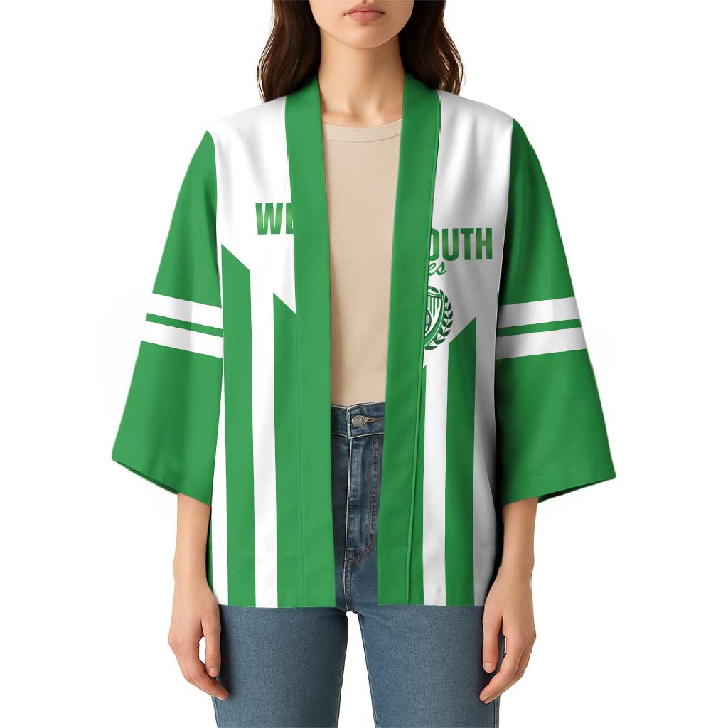 Weymouth Barbados Football Custom Kimono Come On Wales - Wonder Print Shop