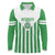 Weymouth Barbados Football Custom Long Sleeve Polo Shirt Come On Wales - Wonder Print Shop