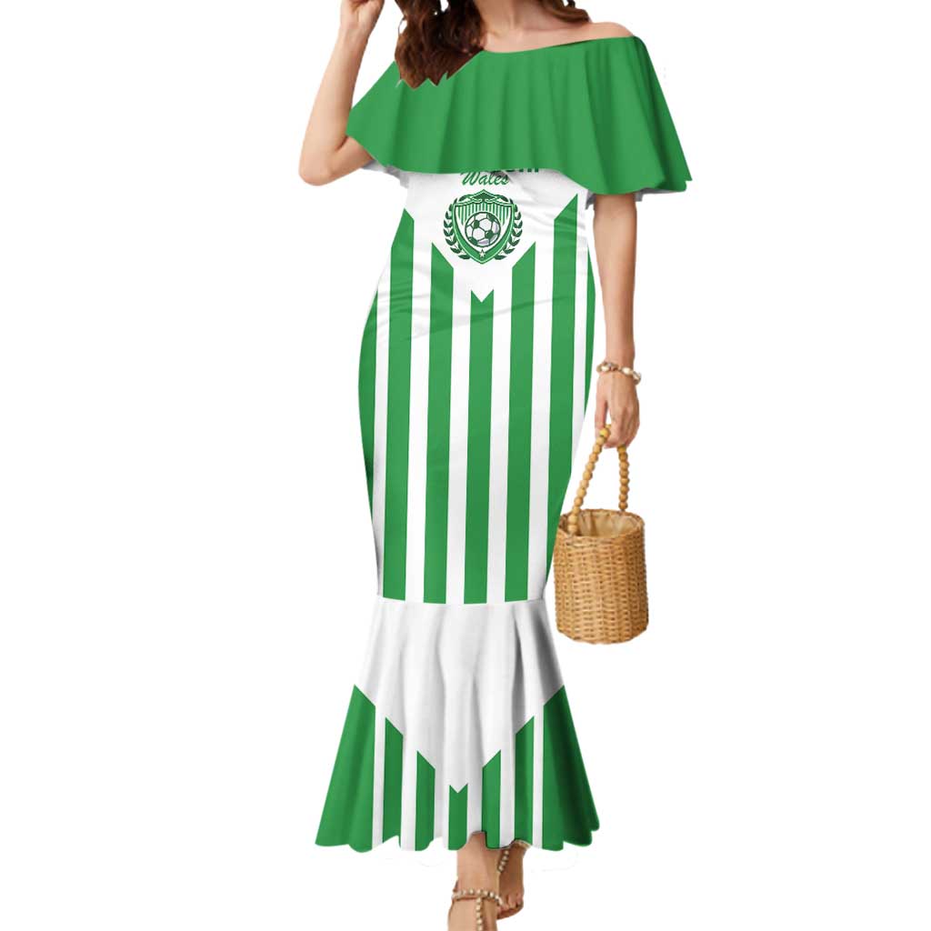 Weymouth Barbados Football Custom Mermaid Dress Come On Wales - Wonder Print Shop
