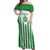 Weymouth Barbados Football Custom Off Shoulder Maxi Dress Come On Wales - Wonder Print Shop