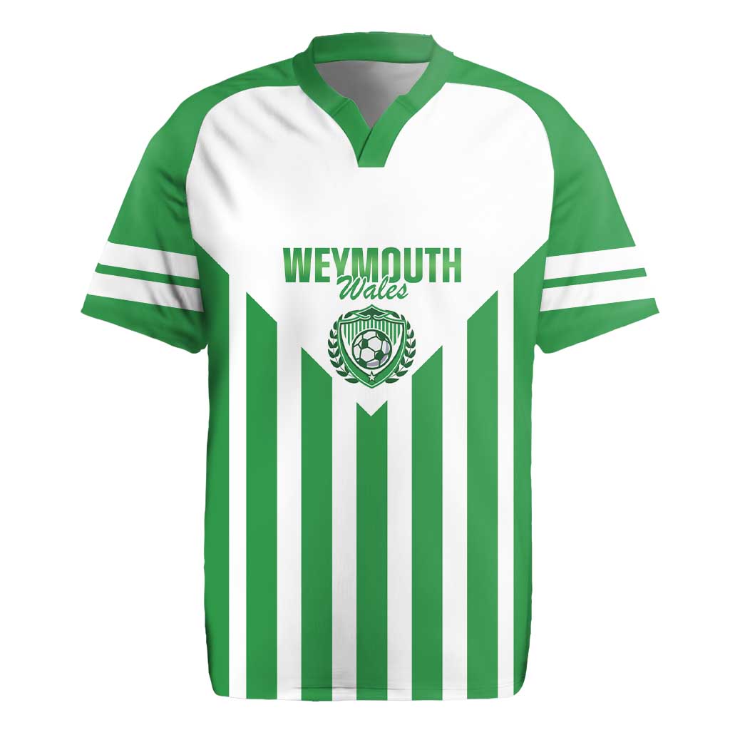 Weymouth Barbados Football Custom Rugby Jersey Come On Wales - Wonder Print Shop