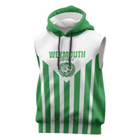 Weymouth Barbados Football Custom Sleeveless Hoodie Come On Wales - Wonder Print Shop