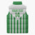 Weymouth Barbados Football Custom Sleeveless Puffer Jacket Come On Wales - Wonder Print Shop
