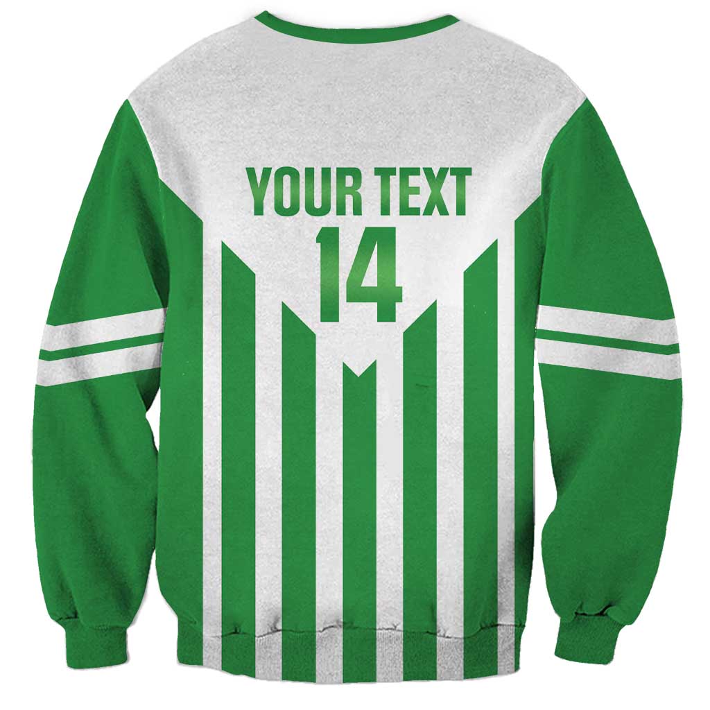 Weymouth Barbados Football Custom Sweatshirt Come On Wales - Wonder Print Shop