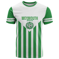 Weymouth Barbados Football Custom T Shirt Come On Wales - Wonder Print Shop