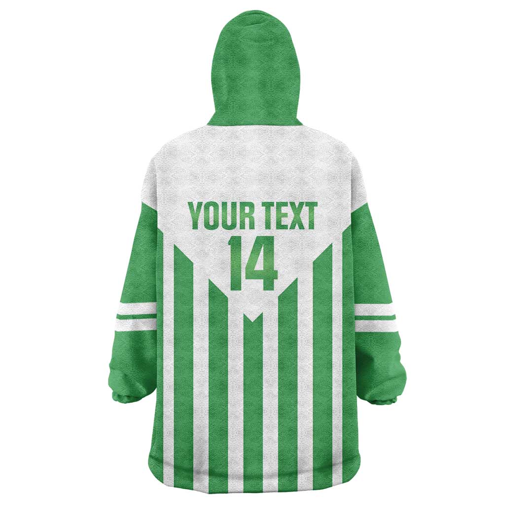 Weymouth Barbados Football Custom Wearable Blanket Hoodie Come On Wales - Wonder Print Shop