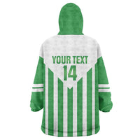 Weymouth Barbados Football Custom Wearable Blanket Hoodie Come On Wales - Wonder Print Shop