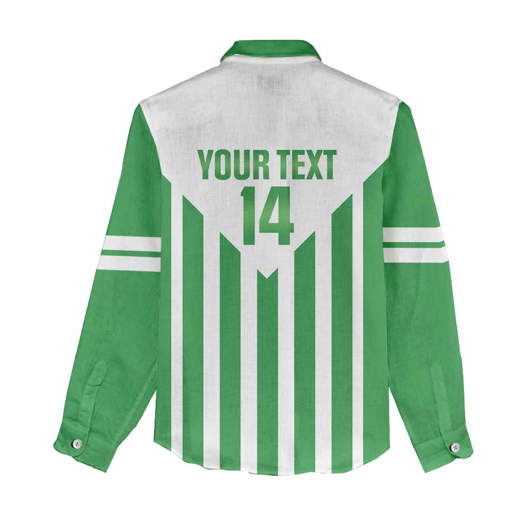 Weymouth Barbados Football Custom Women Casual Shirt Come On Wales - Wonder Print Shop