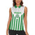 Weymouth Barbados Football Custom Women Sleeveless Polo Shirt Come On Wales - Wonder Print Shop