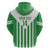Weymouth Barbados Football Custom Zip Hoodie Come On Wales - Wonder Print Shop