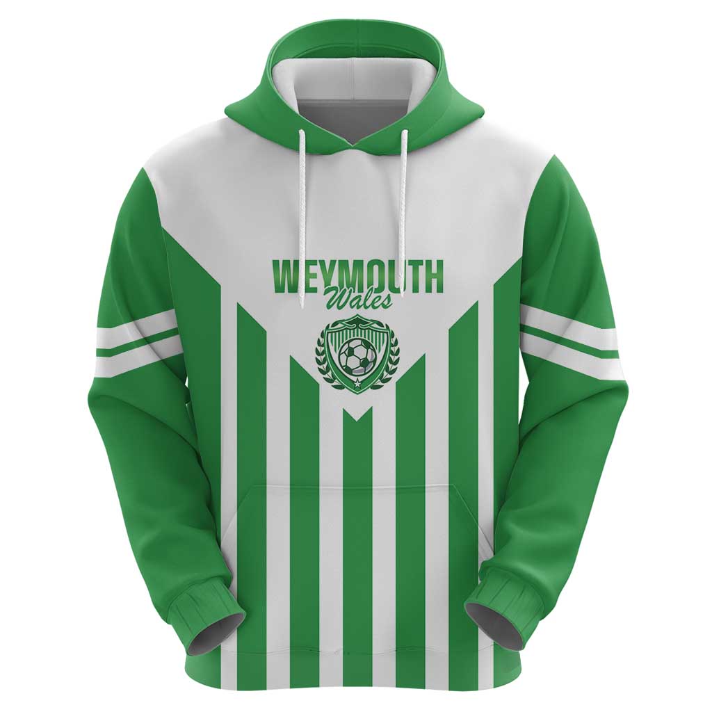 Weymouth Barbados Football Custom Zip Hoodie Come On Wales - Wonder Print Shop