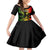 Jamaica Legend Bob Family Matching Off Shoulder Maxi Dress and Hawaiian Shirt The King Of Reggae - Wonder Print Shop