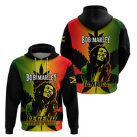 Jamaica Legend Bob Hoodie The King Of Reggae - Wonder Print Shop