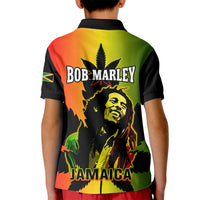 Jamaica Legend Bob Kid Polo Shirt The King Of Reggae - Wonder Print Shop