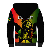 Jamaica Legend Bob Sherpa Hoodie The King Of Reggae - Wonder Print Shop