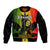 Jamaica Legend Bob Sleeve Zip Bomber Jacket The King Of Reggae - Wonder Print Shop