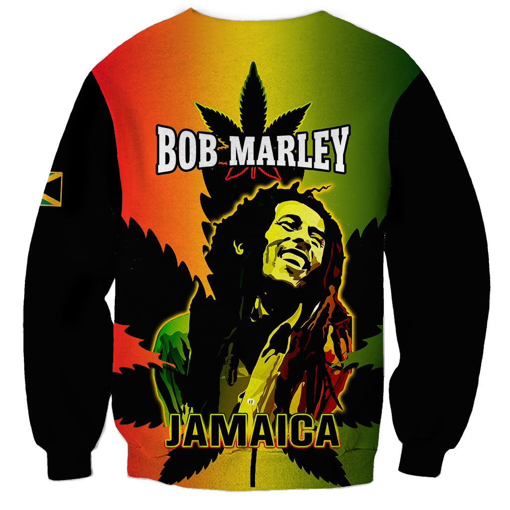 Jamaica Legend Bob Sweatshirt The King Of Reggae - Wonder Print Shop