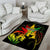 Jamaica Legend Bob Area Rug Lion With Cannabis Leaf Pattern - Wonder Print Shop