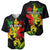 Jamaica Legend Bob Baseball Jersey Lion With Cannabis Leaf Pattern - Wonder Print Shop