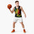 Jamaica Legend Bob Basketball Jersey Lion With Cannabis Leaf Pattern - Wonder Print Shop
