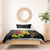 Jamaica Legend Bob Bedding Set Lion With Cannabis Leaf Pattern - Wonder Print Shop