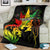 Jamaica Legend Bob Blanket Lion With Cannabis Leaf Pattern - Wonder Print Shop