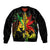 Jamaica Legend Bob Bomber Jacket Lion With Cannabis Leaf Pattern LT14