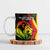 Jamaica Legend Bob Ceramic Mug Lion With Cannabis Leaf Pattern - Wonder Print Shop