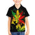 Jamaica Legend Bob Family Matching Off Shoulder Maxi Dress and Hawaiian Shirt Lion With Cannabis Leaf Pattern LT14