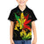 Jamaica Legend Bob Family Matching Short Sleeve Bodycon Dress and Hawaiian Shirt Lion With Cannabis Leaf Pattern LT14