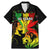 Jamaica Legend Bob Family Matching Mermaid Dress and Hawaiian Shirt Lion With Cannabis Leaf Pattern - Wonder Print Shop