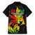 Jamaica Legend Bob Family Matching Mermaid Dress and Hawaiian Shirt Lion With Cannabis Leaf Pattern - Wonder Print Shop
