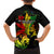 Jamaica Legend Bob Family Matching Off Shoulder Maxi Dress and Hawaiian Shirt Lion With Cannabis Leaf Pattern - Wonder Print Shop