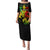 Jamaica Legend Bob Family Matching Puletasi Dress and Hawaiian Shirt Lion With Cannabis Leaf Pattern - Wonder Print Shop