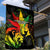 Jamaica Legend Bob Garden Flag Lion With Cannabis Leaf Pattern - Wonder Print Shop