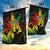 Jamaica Legend Bob Garden Flag Lion With Cannabis Leaf Pattern - Wonder Print Shop